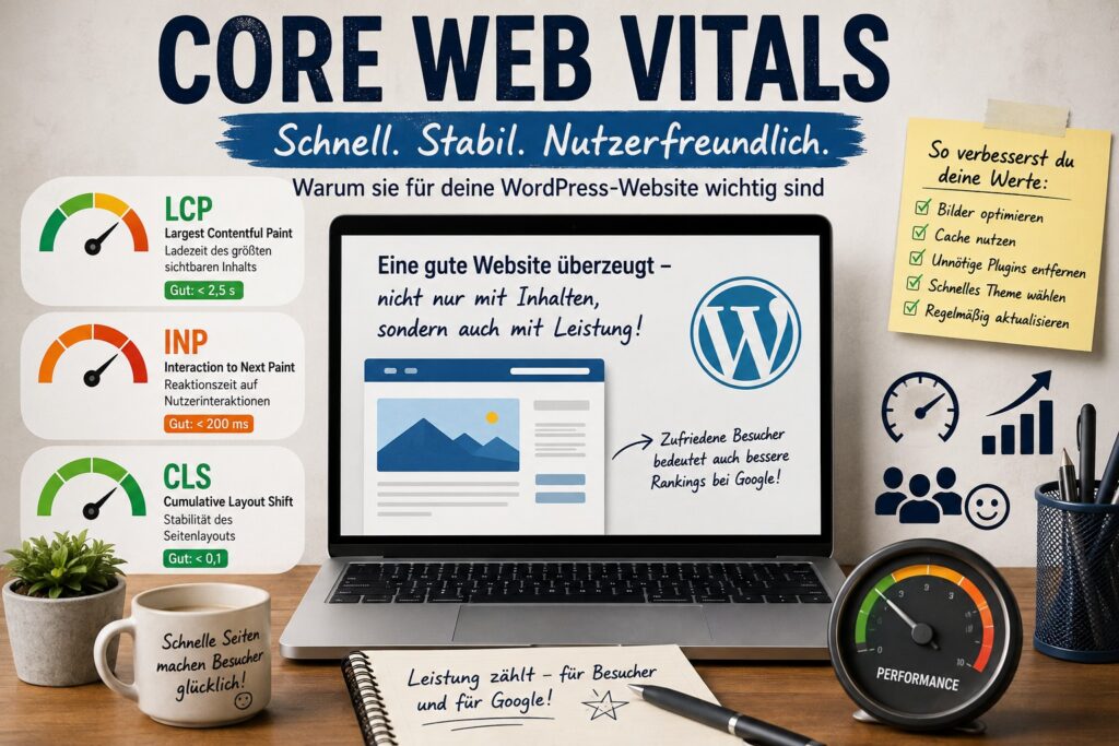 Core Web Vitals – das solltest du wissen